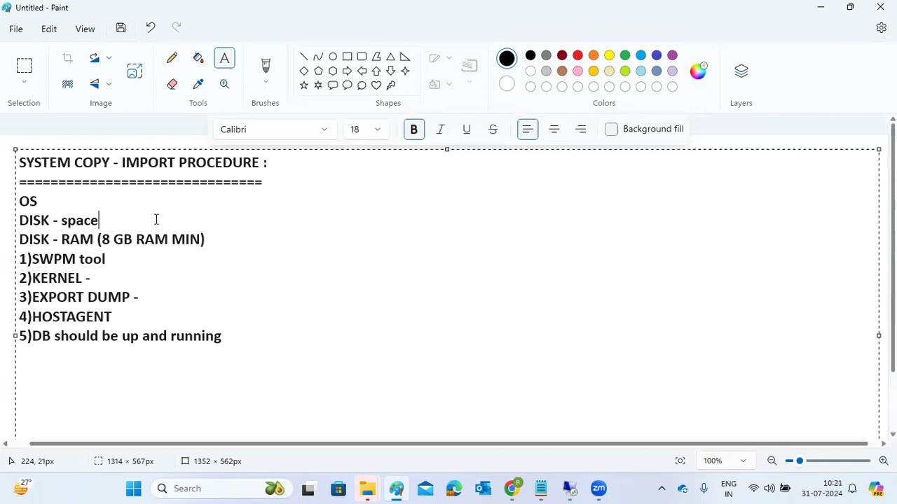 SAP Homogeneous System Copy - System Import