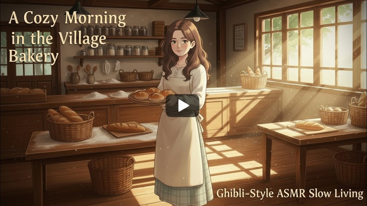 Baking Warm Buns and Sharing Joy | Peaceful Life in a Quaint Village 🌿☀️