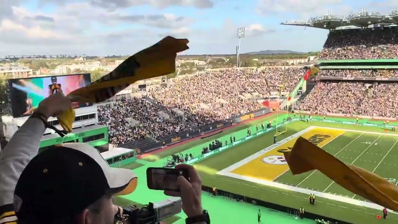 Pittsburgh Steelers Renegade (Croke park, Dublin 2025)