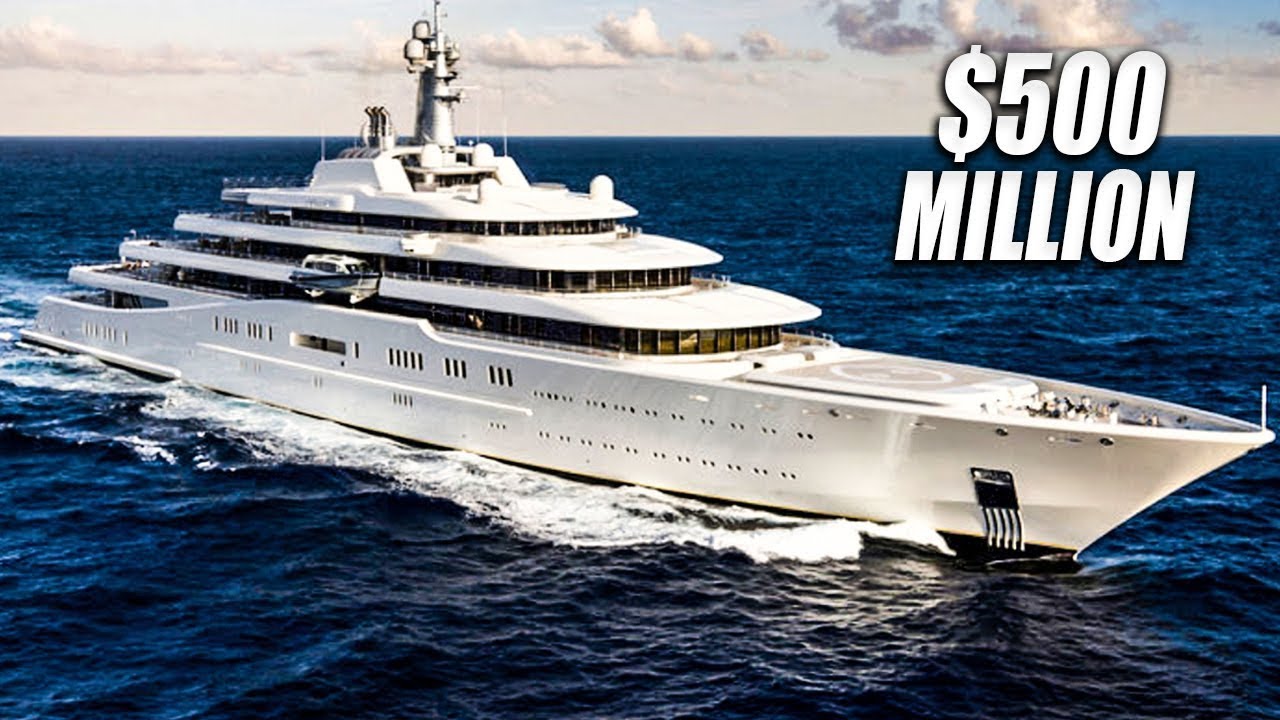 Inside The $500 Million Eclipse Yacht