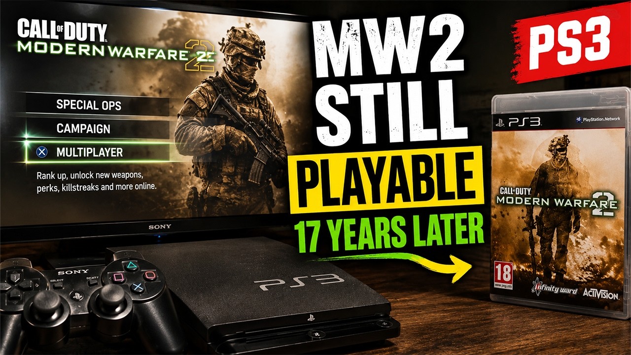 Возвращаюсь к MW2 на PS3 спустя 17 лет...