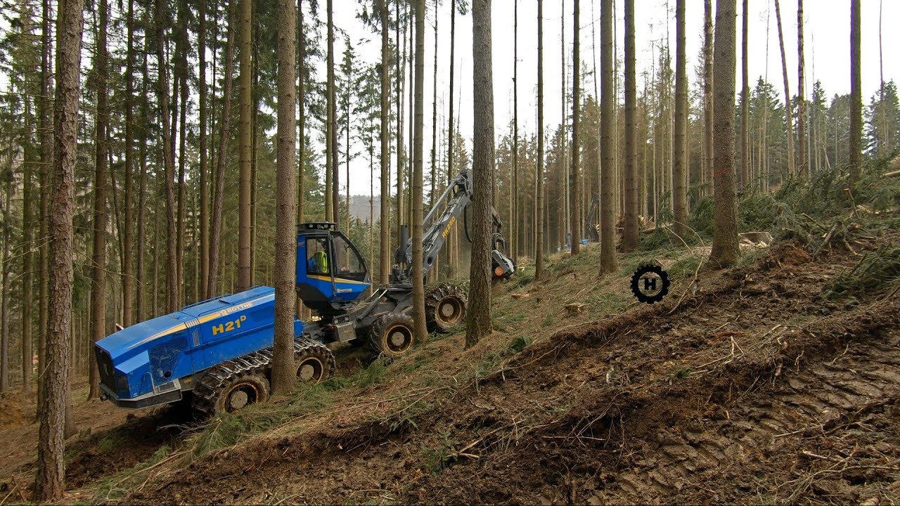 Rottne machines with tracks