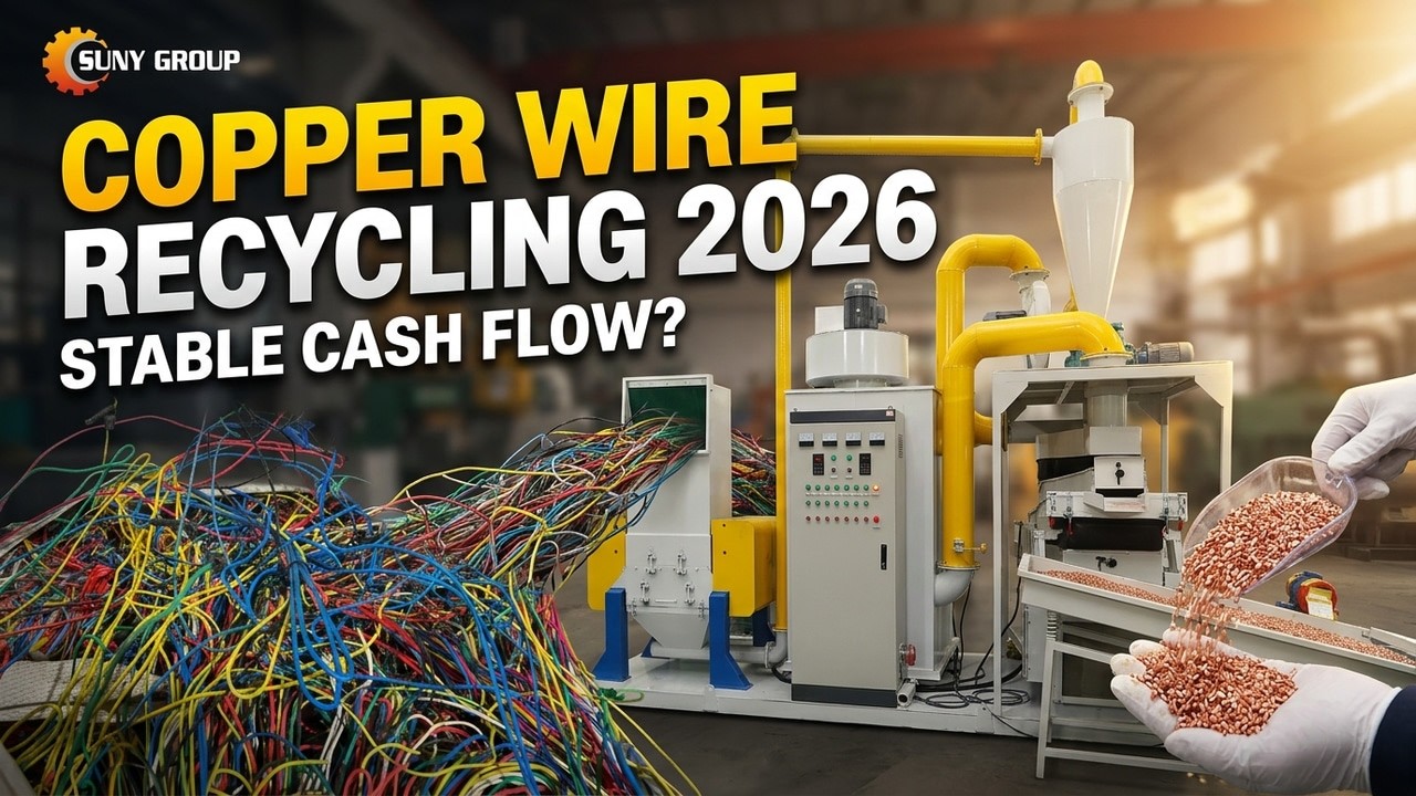 Copper Wire Recycling Machine 2026 | Don&rsquo;t Miss This Profitable Business