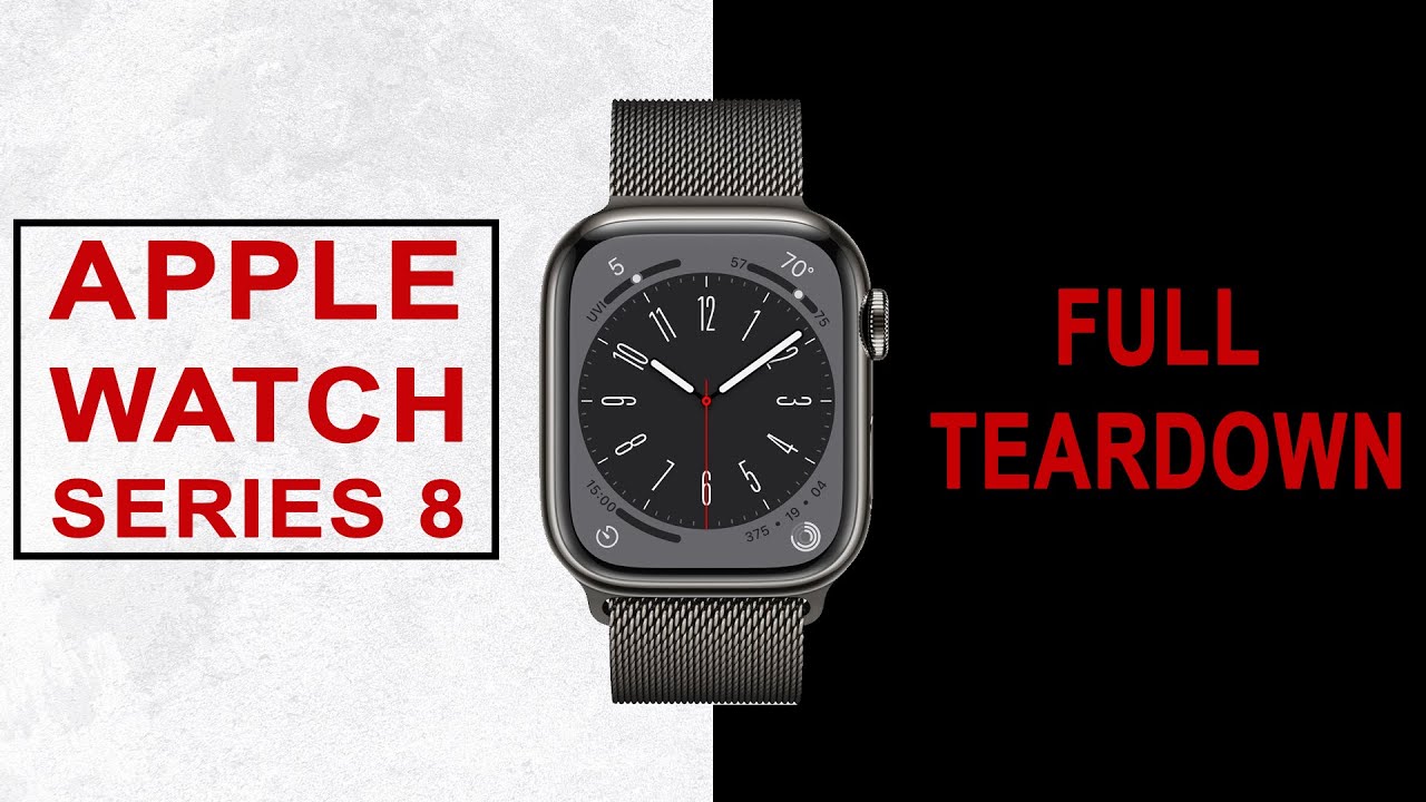 Замена задней крышки Apple Watch Series 8 45 мм — как исправить