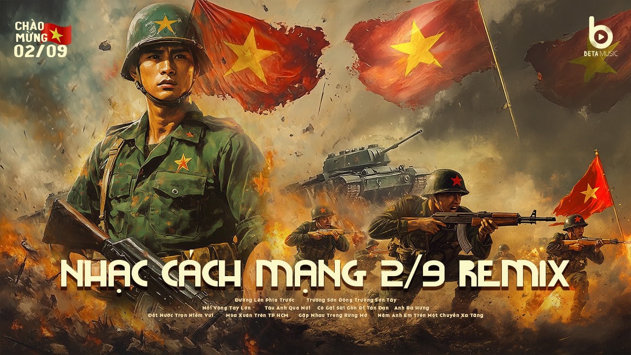 LK NHẠC CÁCH MẠNG 2/9 - NHẠC TIỀN CHIẾN REMIX - KỶ NIỆM 80 NĂM CÁCH MẠNG THÁNG TÁM VÀ QUỐC KHÁNH 2/9