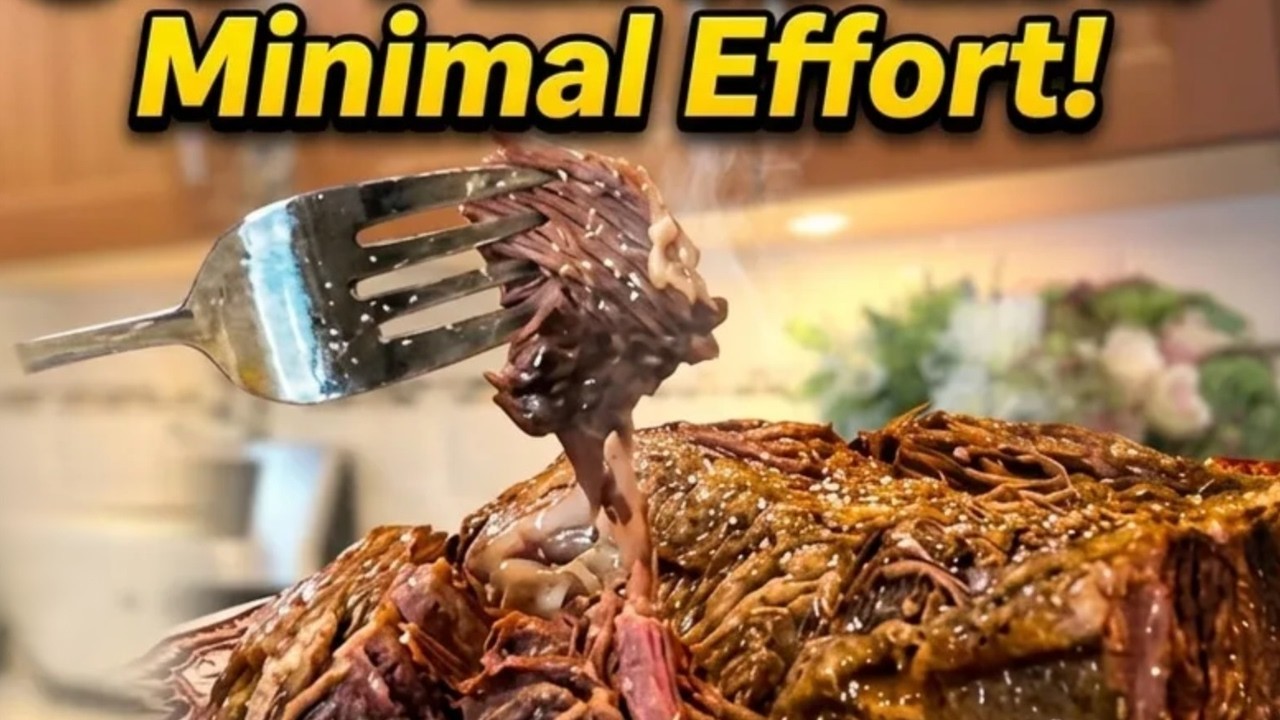 Boneless Beef Short Ribs So Tender They Melt | No Sauce Needed