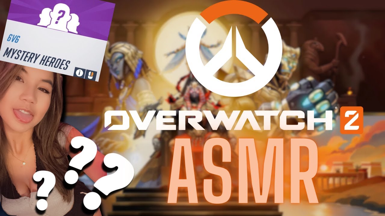 ♡ ASMR Relaxing Overwatch Gameplay ♡ (mystery heroes + mystery triggers!)