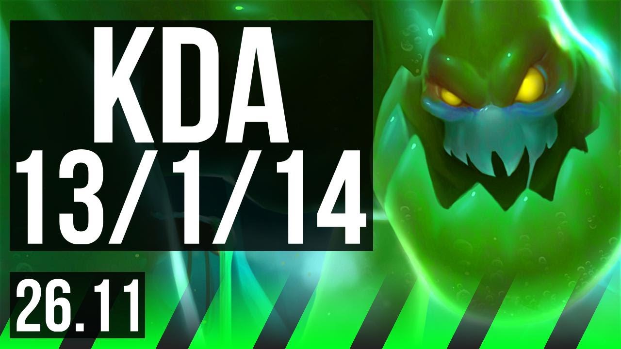 ZAC vs DIANA (JGL) | Good KDA: 13/1/14 | NA Grandmaster | 26.11