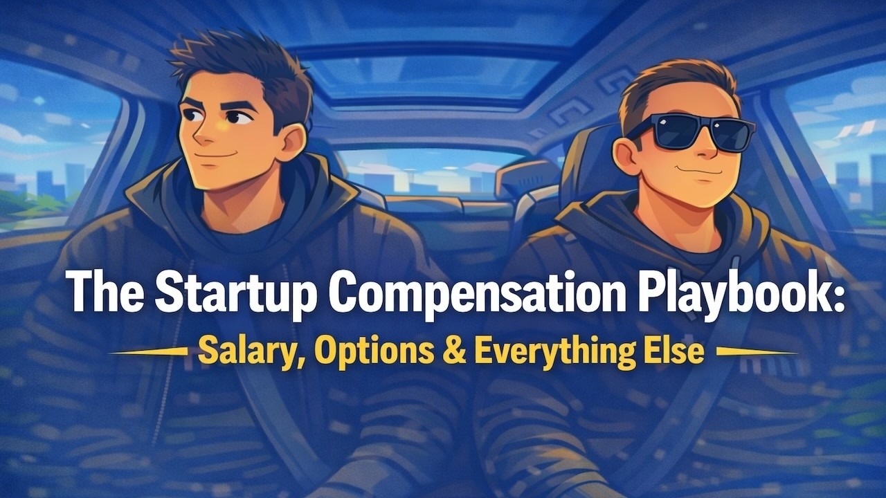 Founders'  POV Episode 22: The Startup Compensation Playbook: Salary, Options & Everything Else