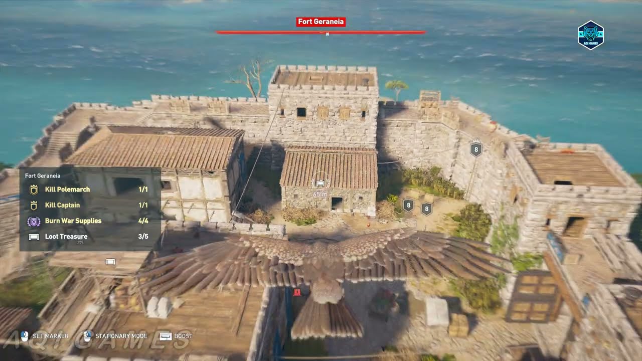 Athenian Fort Geraneia The Loot Will Make You Rich - Assassin&rsquo;s Creed Odyssey No Commentary