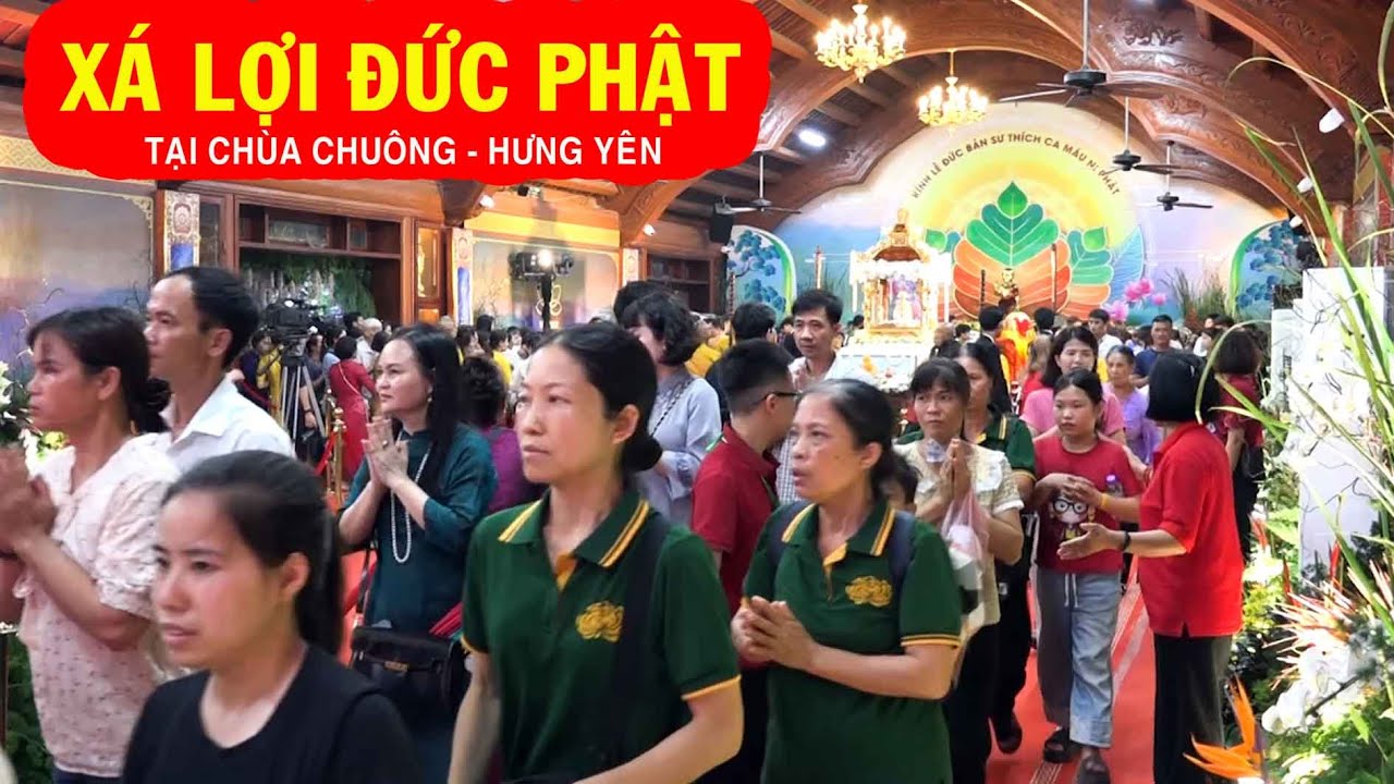 Xá lợi phật, chùa chuông, thành phố hưng yên - Buddha relics, bell pagoda, Hung Yen city