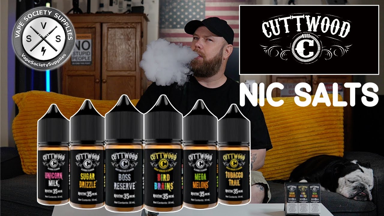 Tons of Flavor! Cuttwood Salt-Nic eLiquid