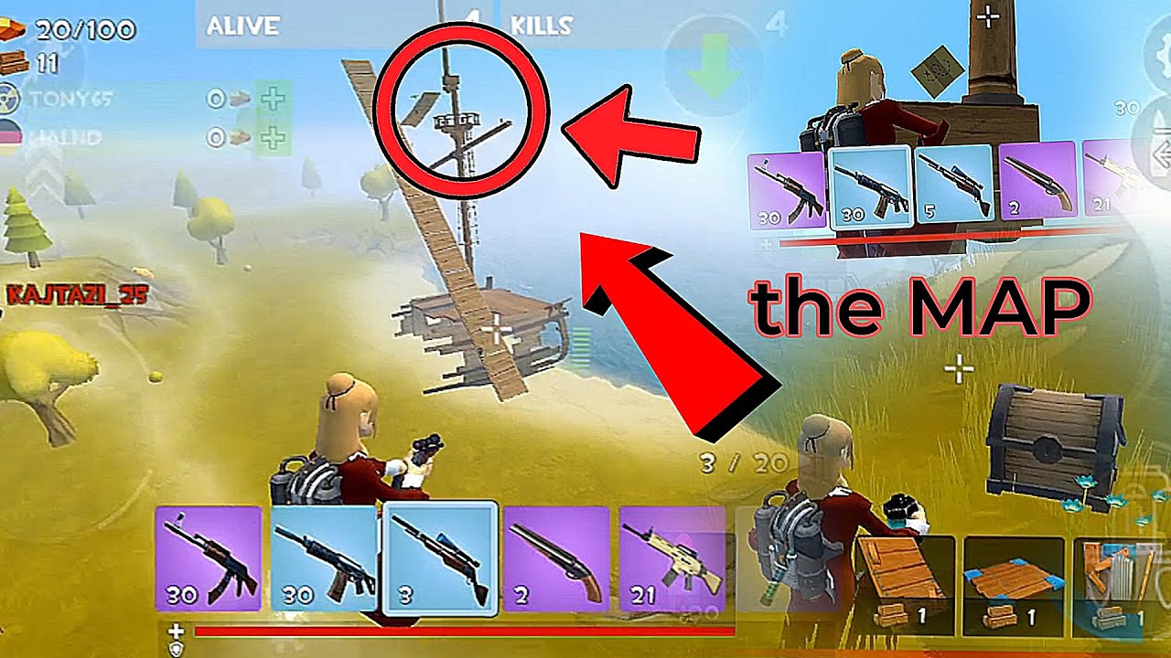 ROCKET ROYALE I got the treasure map