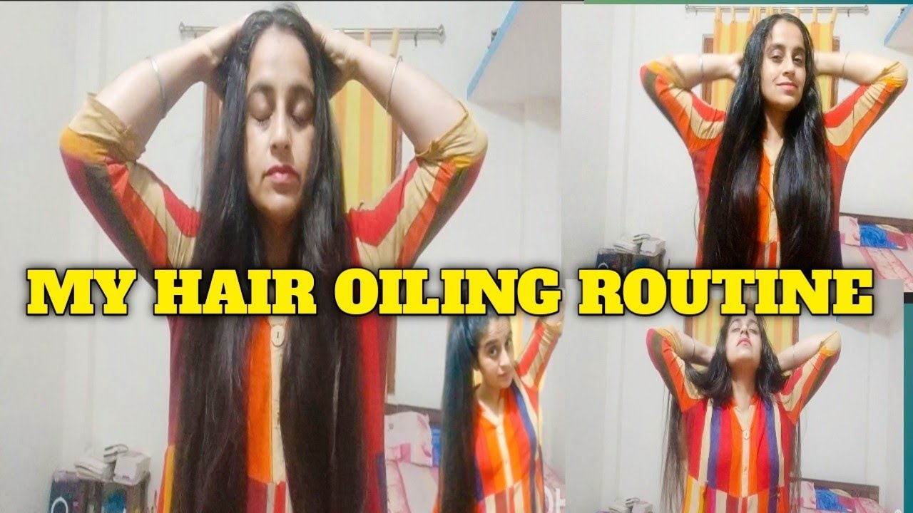 MY HAIR OILING ROUTINE FOR LONG HAIR ||