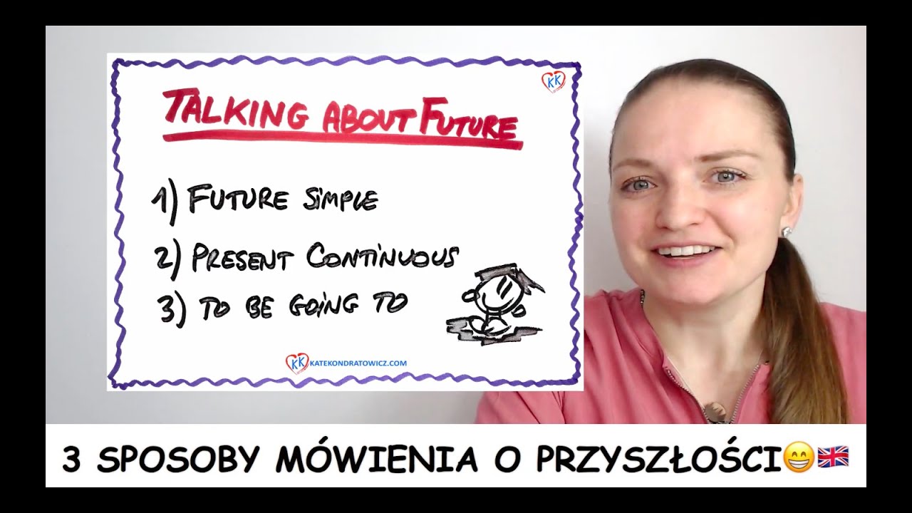 3 SPOSOBY M&Oacute;WIENIA O PRZYSZŁOŚCI 😁🇬🇧 #ZapytajKate
