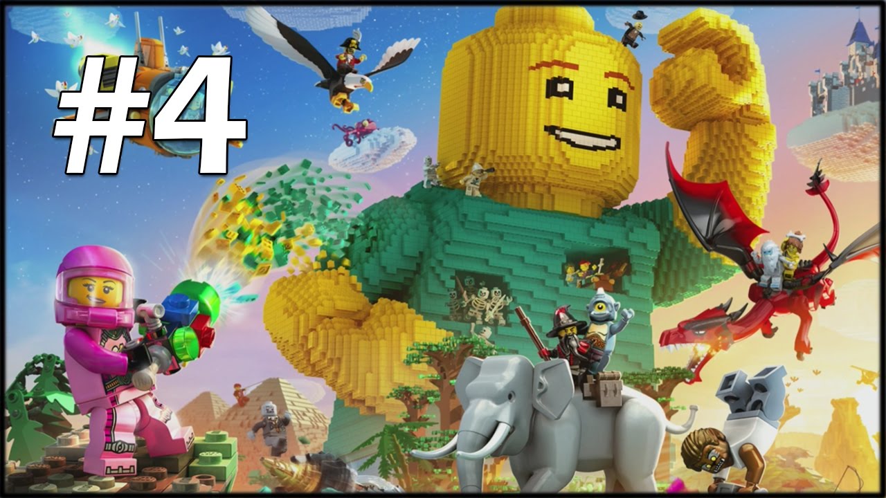 Zagrajmy w LEGO Worlds (PS4) odc.4 Złomowy Zagajnik