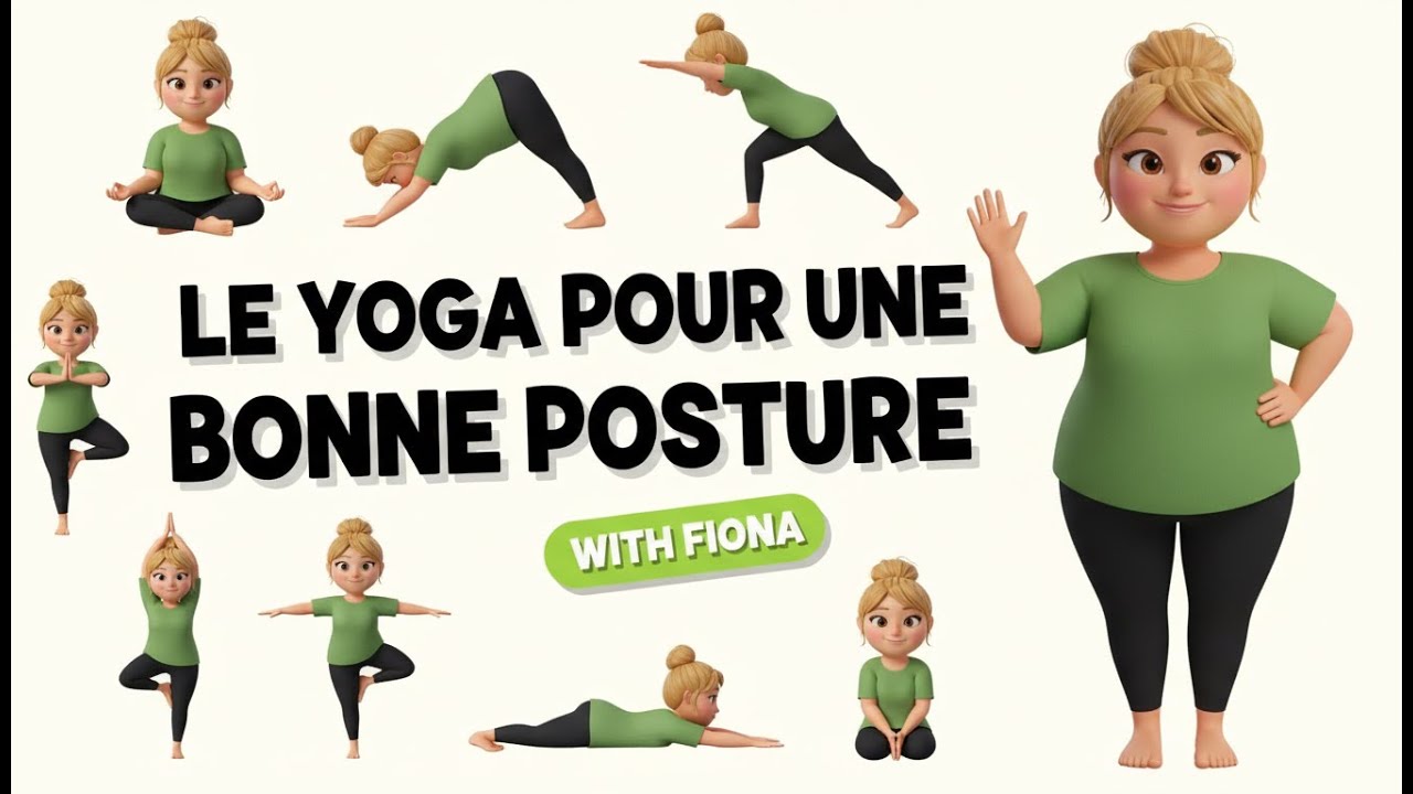 Yoga pour la posture et le soulagement du mal de dos | Fiona x KPop Demon Hunters