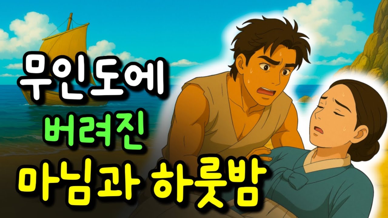 무인도에 버려진 마님과 수상한 총각|속시원한 사이다결말|옛날이야기|민담|오디오북
