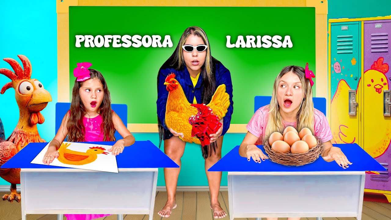 UMA PROFESSORA MALUCA DEU AULAS PARA LAYRA E SUA MELHOR AMIGA!!
