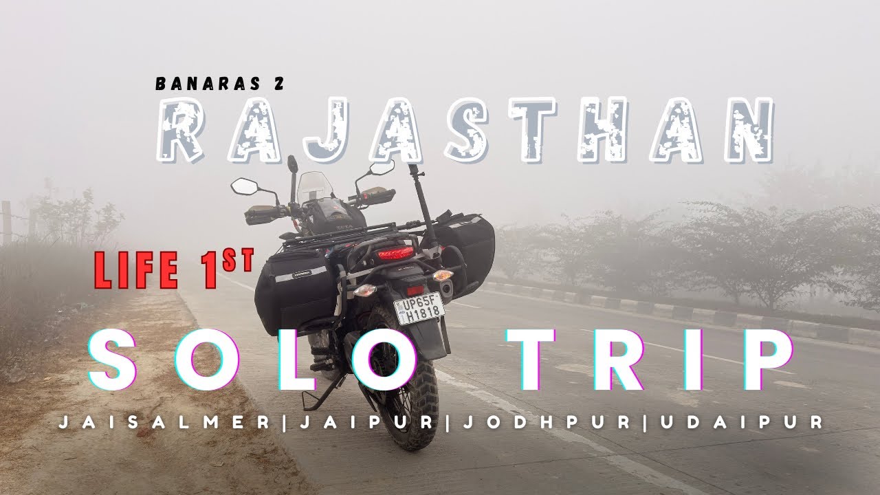 LIFE 1ST SOLO ROAD TRIP IN WINTER on XPLUSE 200 #yt #solo #jaisalmer #trending 