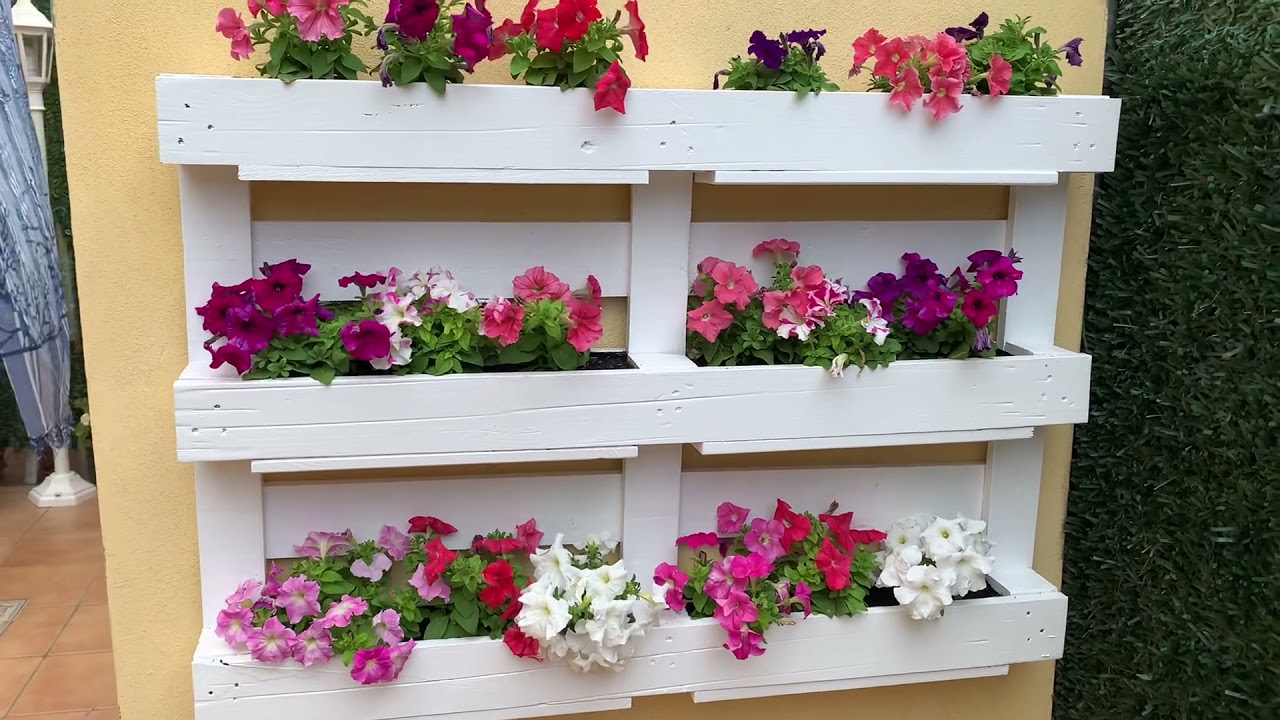 Jardinera de palet