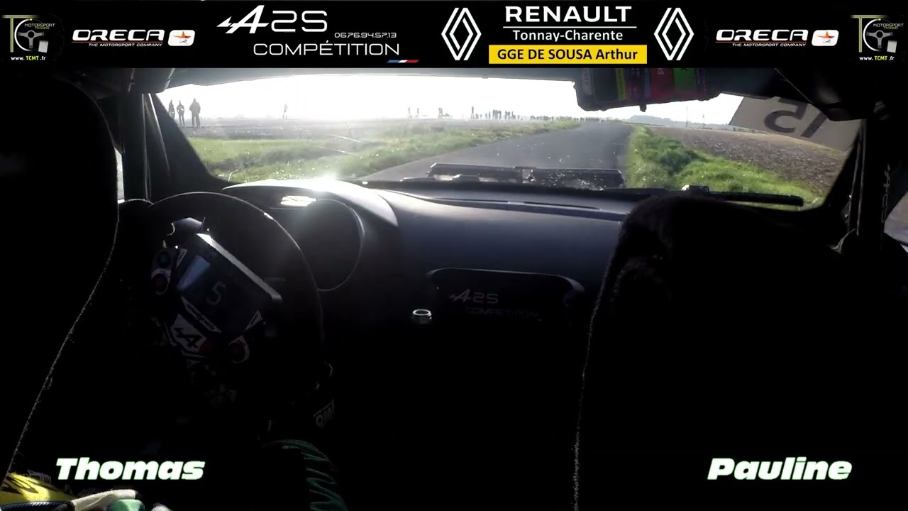 Embarquée Rallye d'Automne 2024 - ES5 Saint Georges du Bois Vouhé - Chauffray/Chauffray - Alpine RGT
