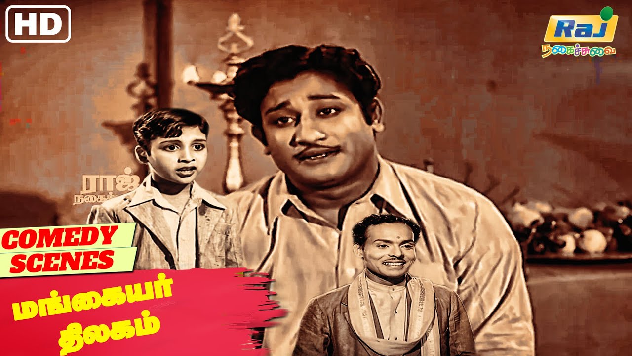 நீ ஒரு அப்பாவி! உன்னை யாரோ ஏமாத்திருக்காங்க | Mangaiyar Thilakam Comedy | Sivaji | Raj Nagaichuvai