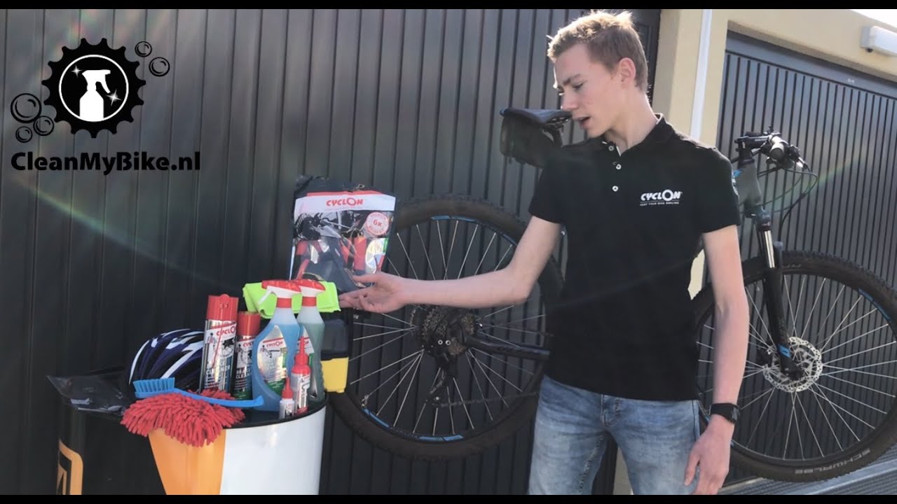 How to clean my mountainbike met Cyclon mountainbike producten