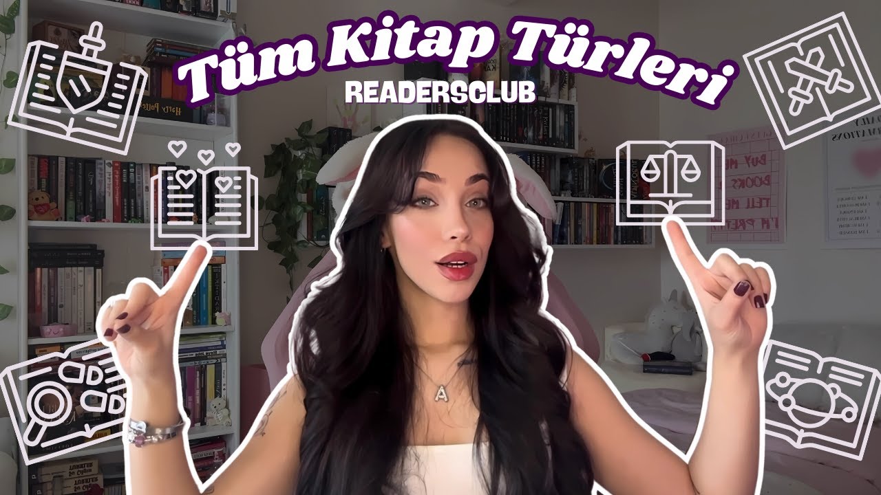 TÜM KİTAP TÜRLERİ VE ALT TÜRLERİ #ReadersClub