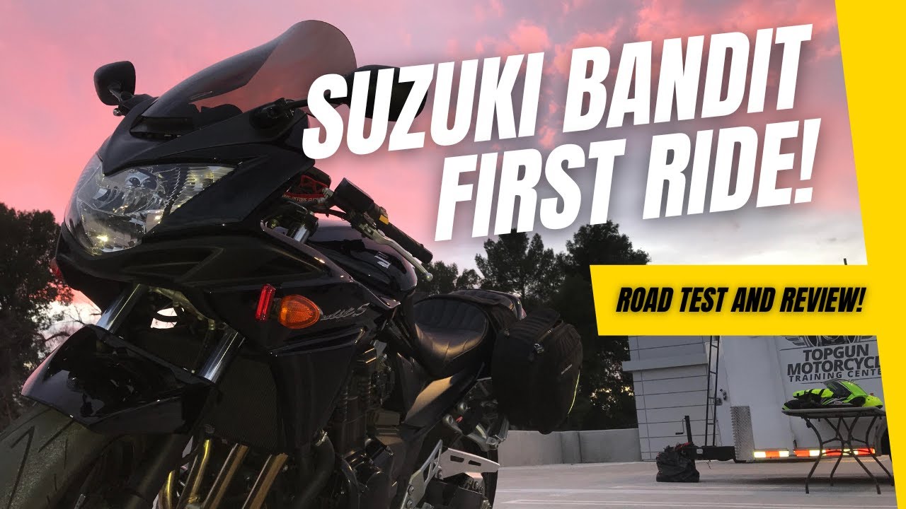 SUZUKI BANDIT FIRST RIDE & REVIEW