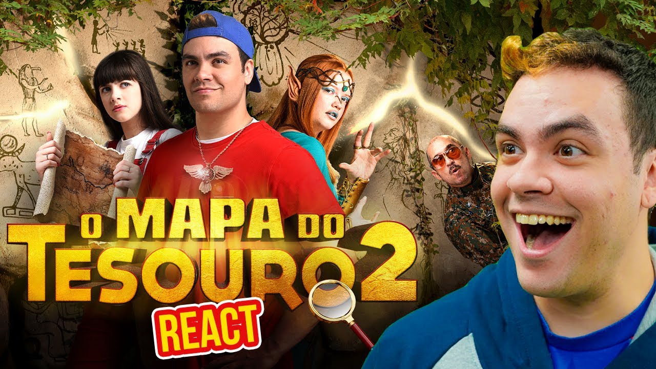 ASSISTIMOS O FILME O MAPA DO TESOURO 2 DO LUCCAS NETO !!! (CENAS EXTRAS DE GRAÇA)