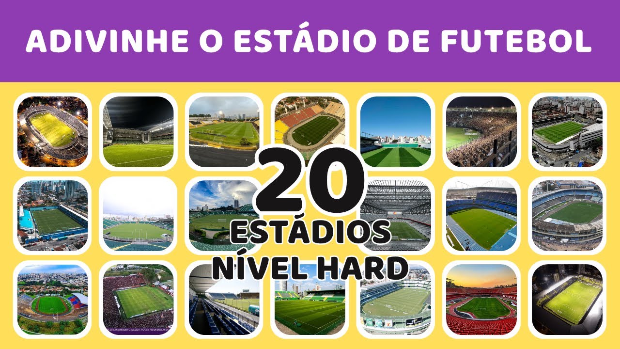 DESAFIO DOS ESTÁDIOS DO BRASIL | QUIZ DE FUTEBOL NÍVEL HARD