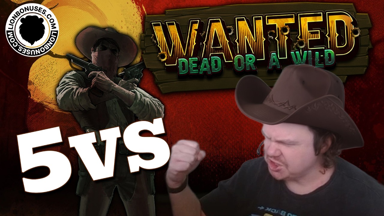 Wanted Dead Or a Wild ★ Nani Gets 5VS!! ★ Vihislots Stream