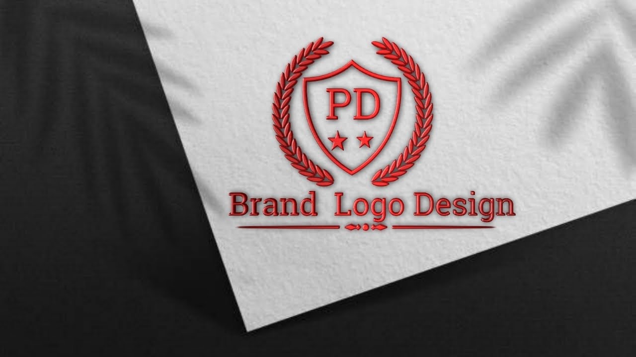 How To Make PD Logo Design Pixellab || Brand Logo Design || Nirmala Graphic Design