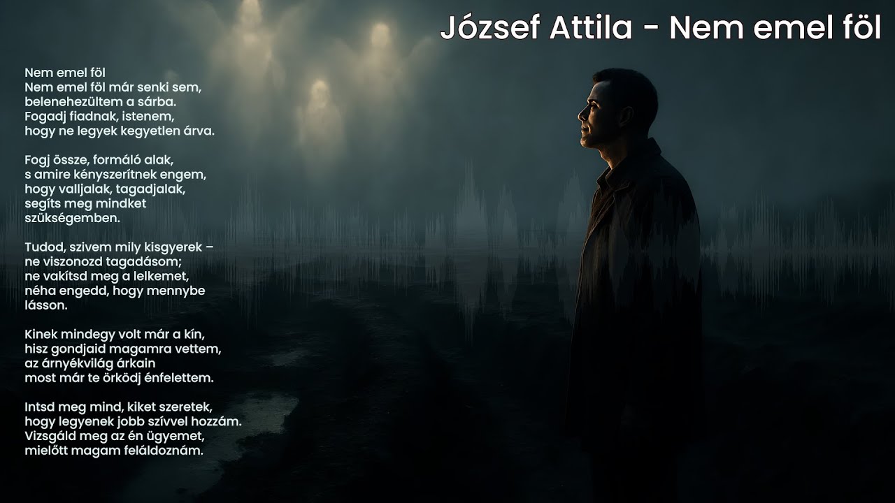 József Attila - Nem emel föl | zenés vers