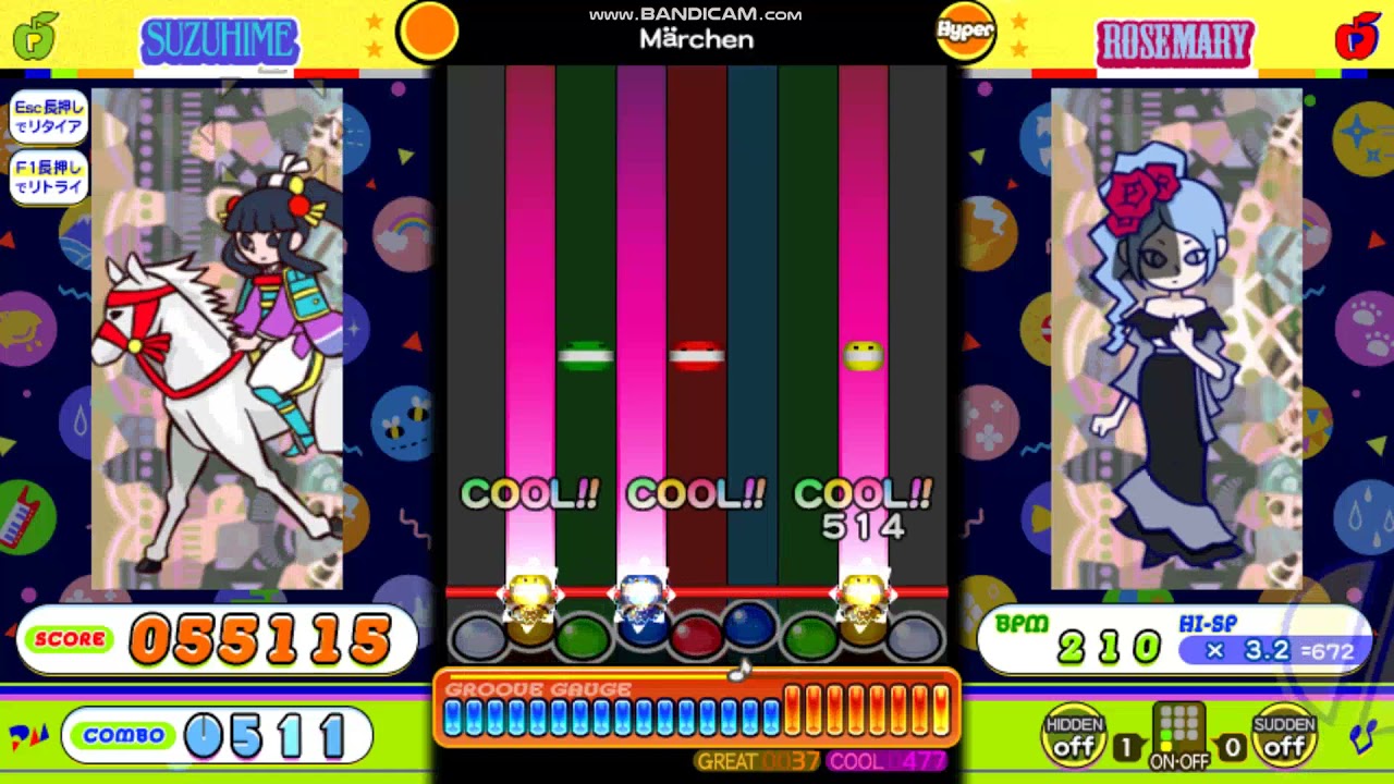 プラチナムファンタジア（H）Lv40 ポップンミュージック　ライブリィ
