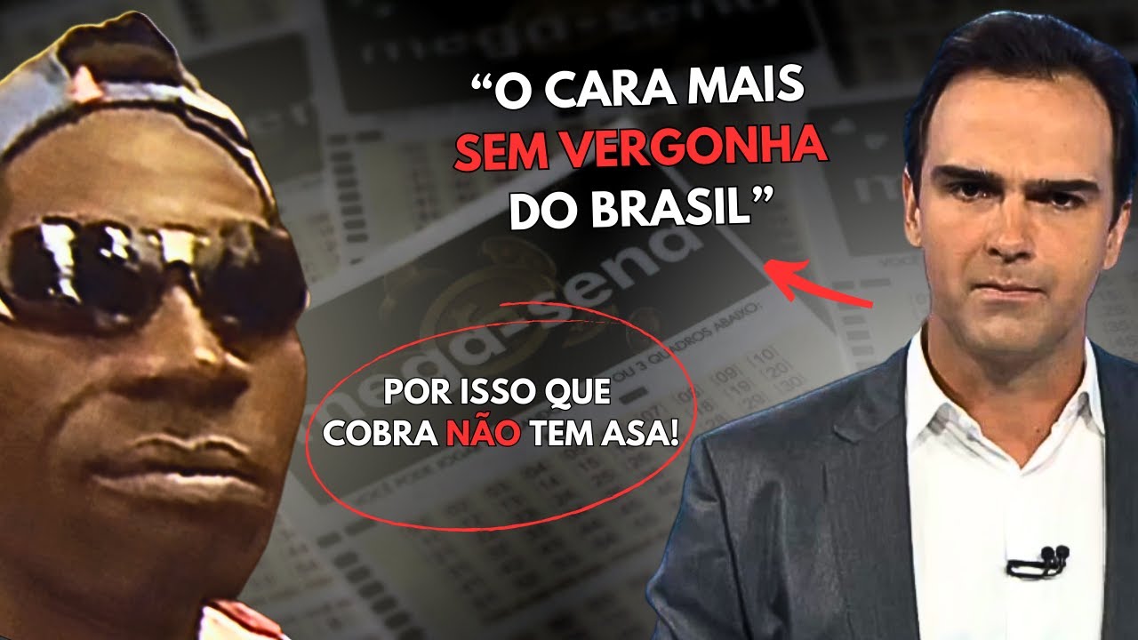 O cara mais sem vergonha do Brasil: FINGIU QUE GANHOU NA MEGA SENA E VIVEU VIDA DE REI