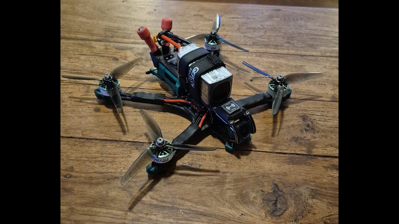 Short rebuild KISS Ultra v2 FPV Quad Video
