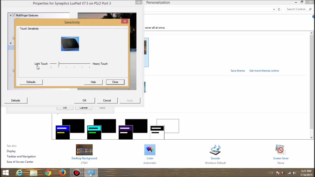 How To Configure Synaptics TouchPad Settings
