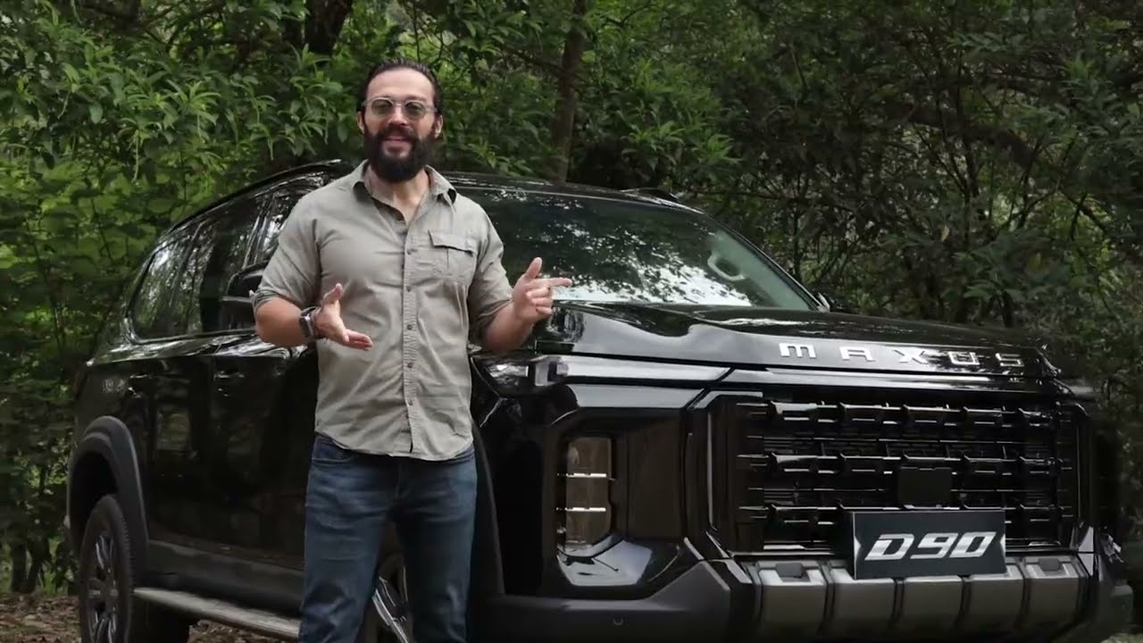 Maxus D90 - 3 filas, bi-turbo diesel, microhíbrida - wow!