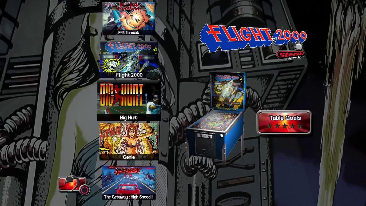 Going old school in pinball arcade.