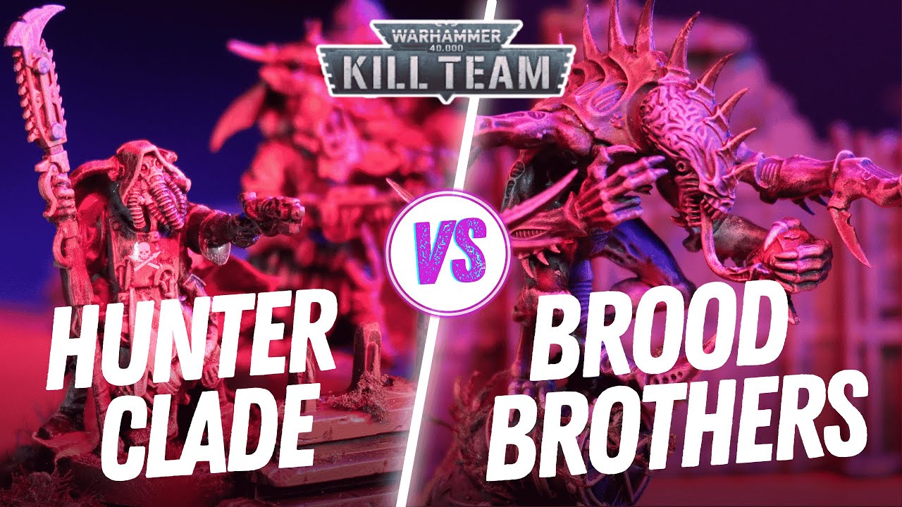 BATTLE REPORT Kill Team 40K | Hunter Clade vs. Brood Brothers | Typhon Saga Finale! REBOOT Crit Op