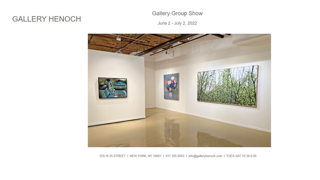 GALLERY HENOCH - Gallery Group Show