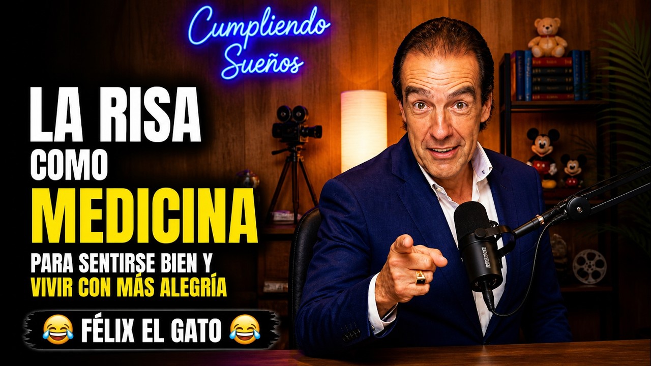 Félix el Gato 😂 La risa como medicina para sentirse bien y vivir con más alegría