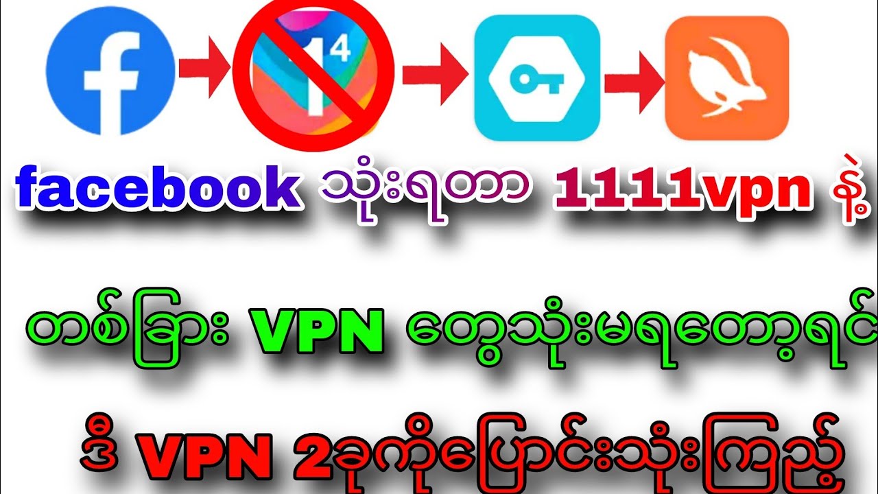 VPN တွေသုံးလို့မရတော့ရင် ဒီvpn2ခုကိုပြောင်းသုံးလိုင်းရှယ်ကောင်း #nck #securevpn #expressvpn #meta