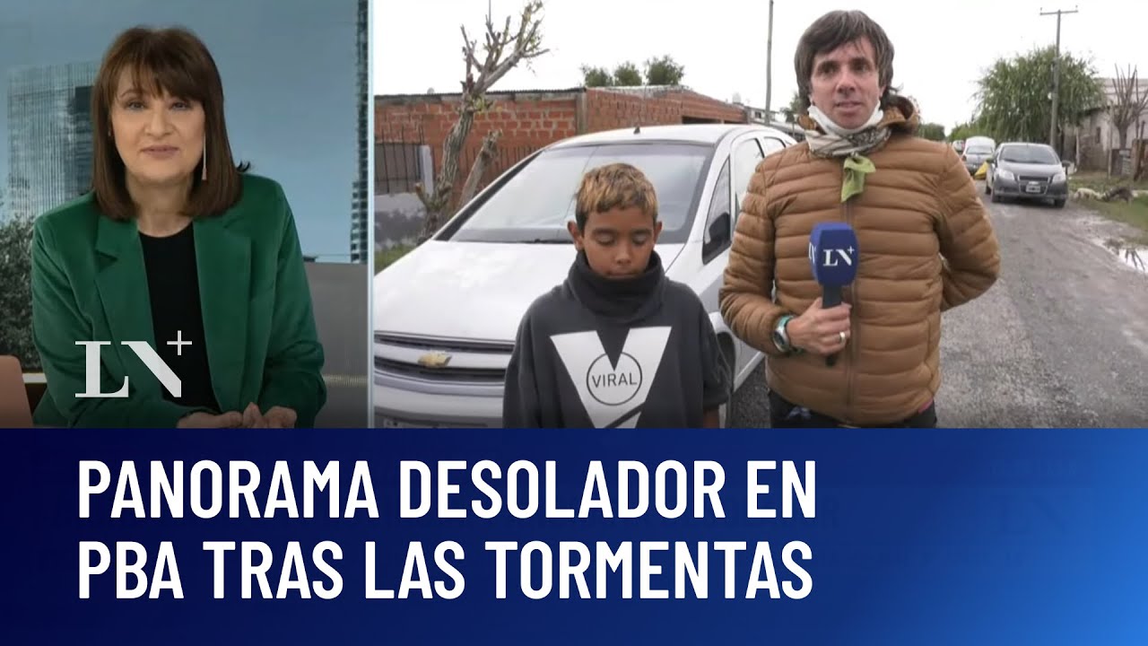 Inundación en PBA; temporal, miles de evacuados y un panorama desolador
