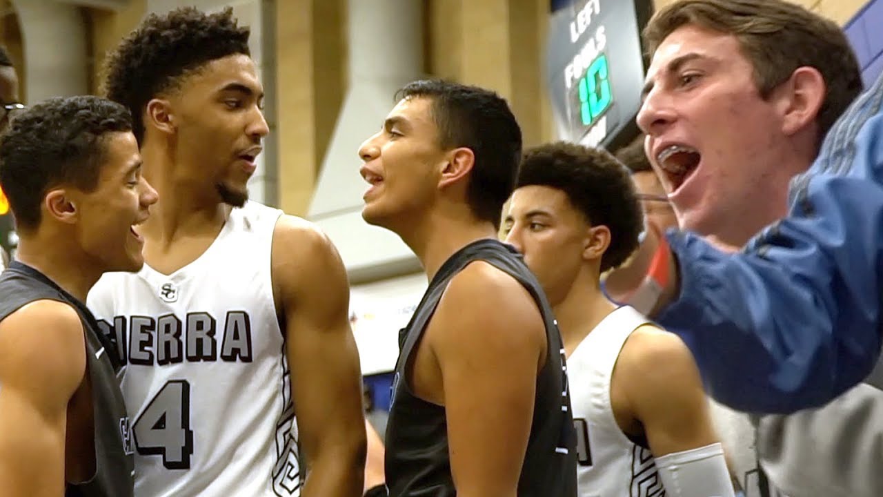 Sierra Canyon RESPONDS To Crowd Talking RECKLESS w/ BUCKETS! 