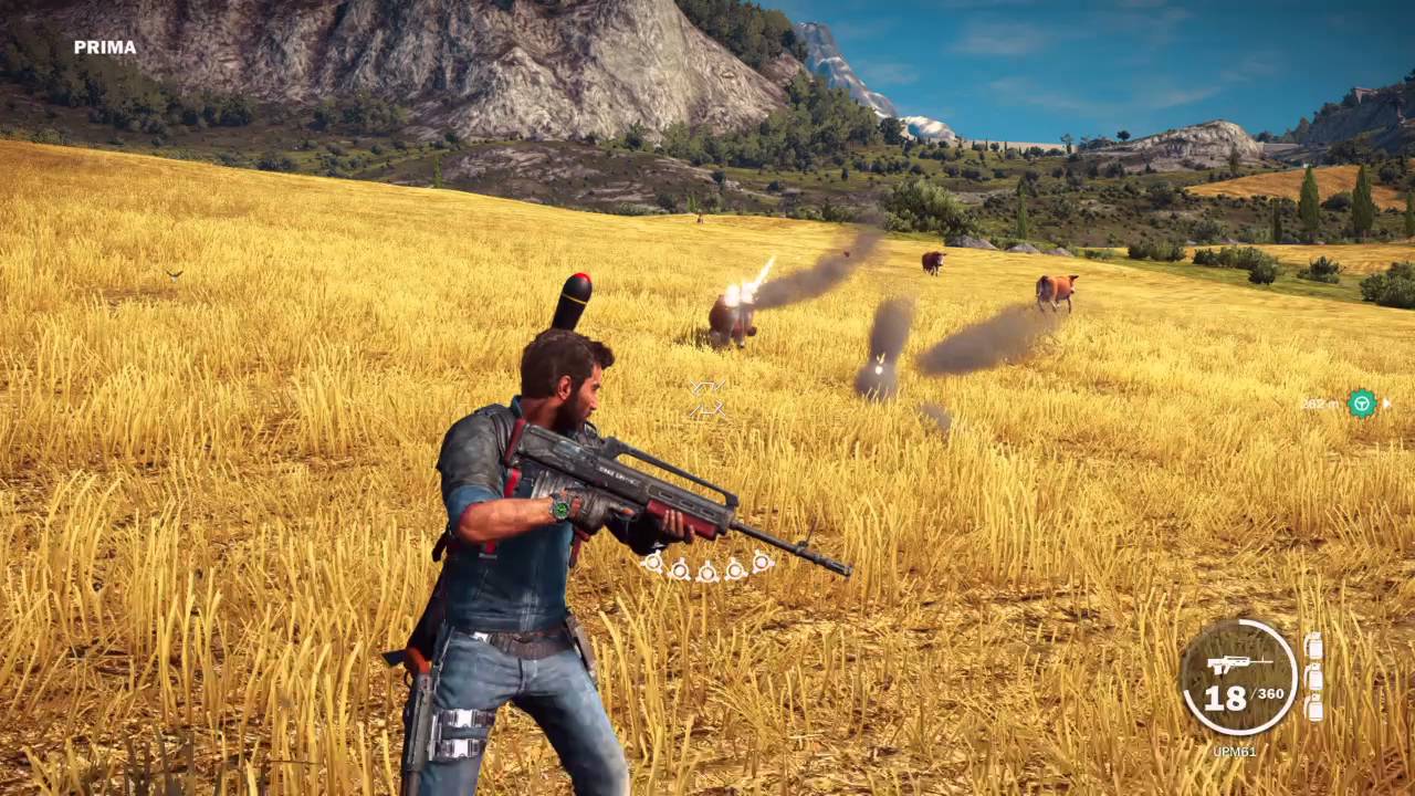 Just Cause 3 - Rocket Cow