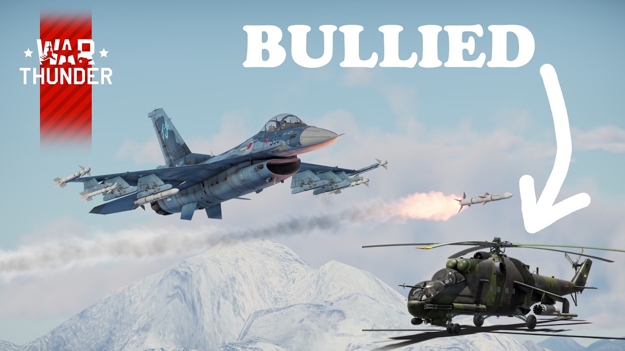 Bullying Planes & Helicopters for 10 Minutes straight in War Thunder
