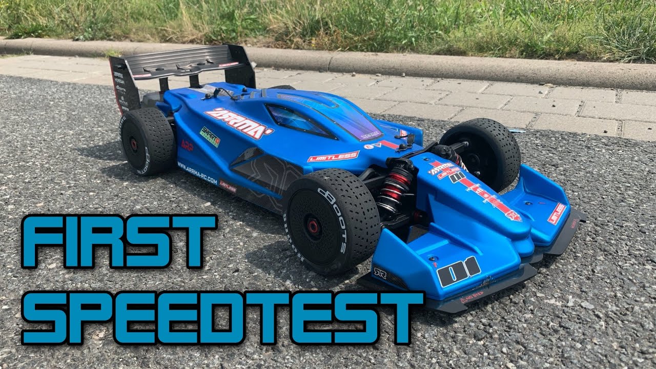 Arrma Limitless 27/34 8s 173,7km/h [German]